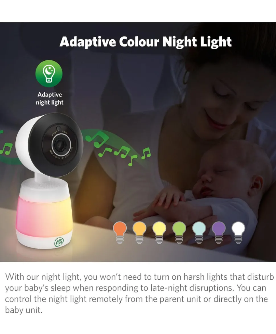 LeapFrog LF2936FHD 5.5 1080p Touch Screen Smart Baby Monitor