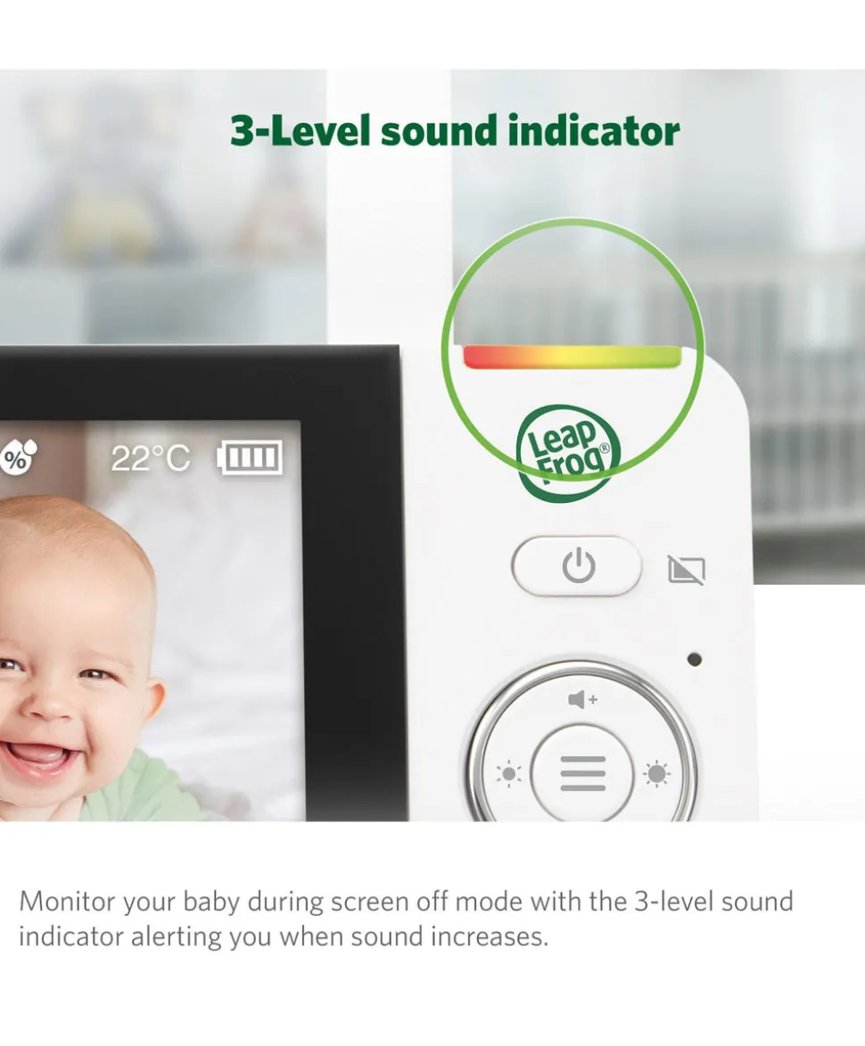 LeapFrog LF2936FHD 5.5 1080p Touch Screen Smart Baby Monitor