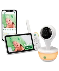 LeapFrog LF815HD 5' Smart Video Baby Monitor with Colour Night Vision - White