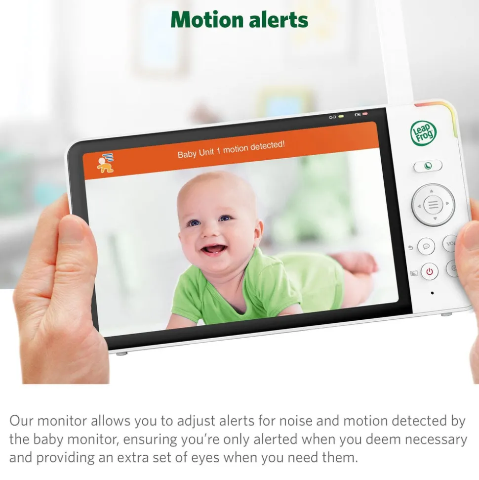 LeapFrog LF920HD 7' Video Baby Monitor with Colour Night Vision - White