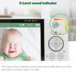 LeapFrog LF920HD 7' Video Baby Monitor with Colour Night Vision - White