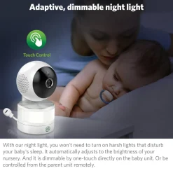 LeapFrog LF920HD 7' Video Baby Monitor with Colour Night Vision - White