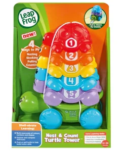 Leapfrog Nest & Count Turtle Tower™