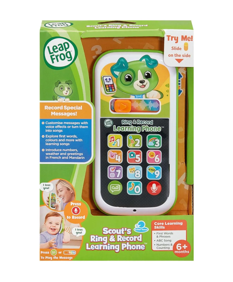 LeapFrog Scout’s Ring & Record Phone
