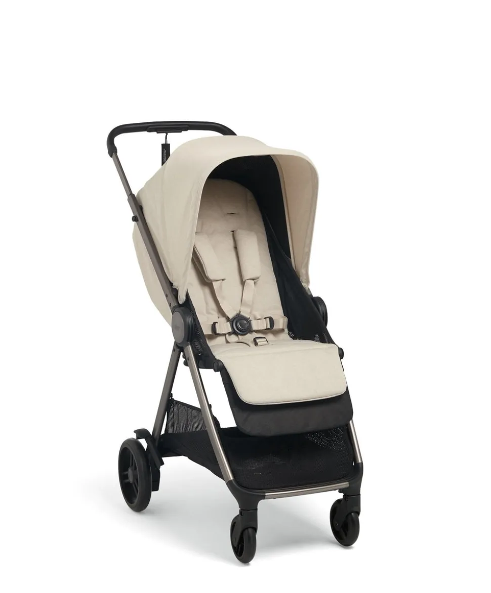 Libro Stroller Bundle with Quilted Memory Foam Liner (2 Piece)– Morell/Stone