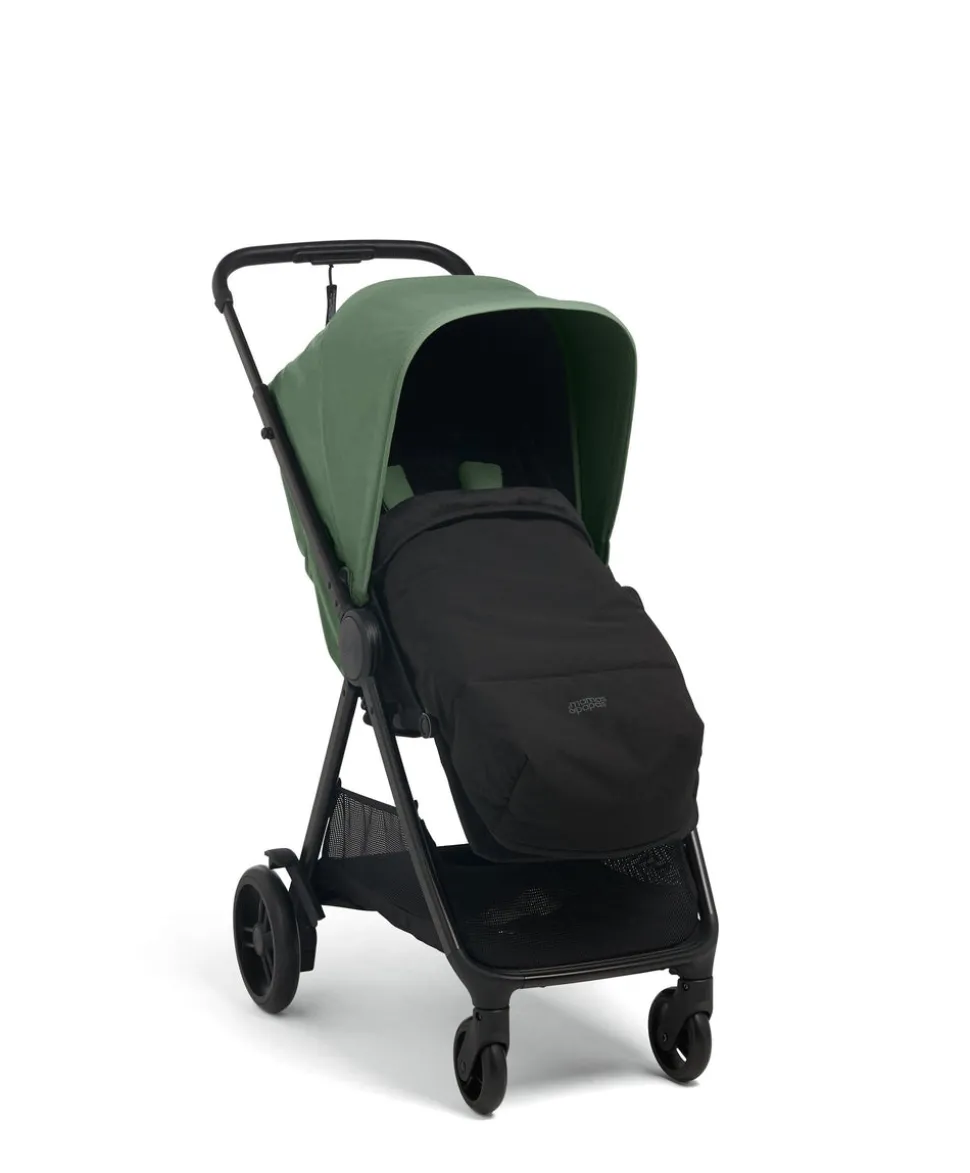 Libro Stroller Bundle with Footmuff – Bay Green