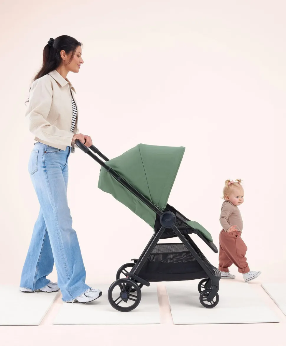 Libro Stroller Bundle with Footmuff – Bay Green