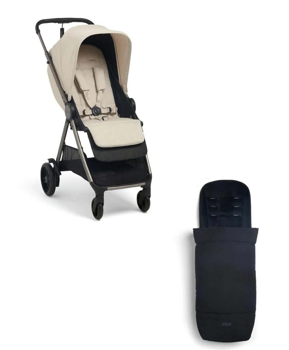 Libro Stroller Bundle with Footmuff – Morrell