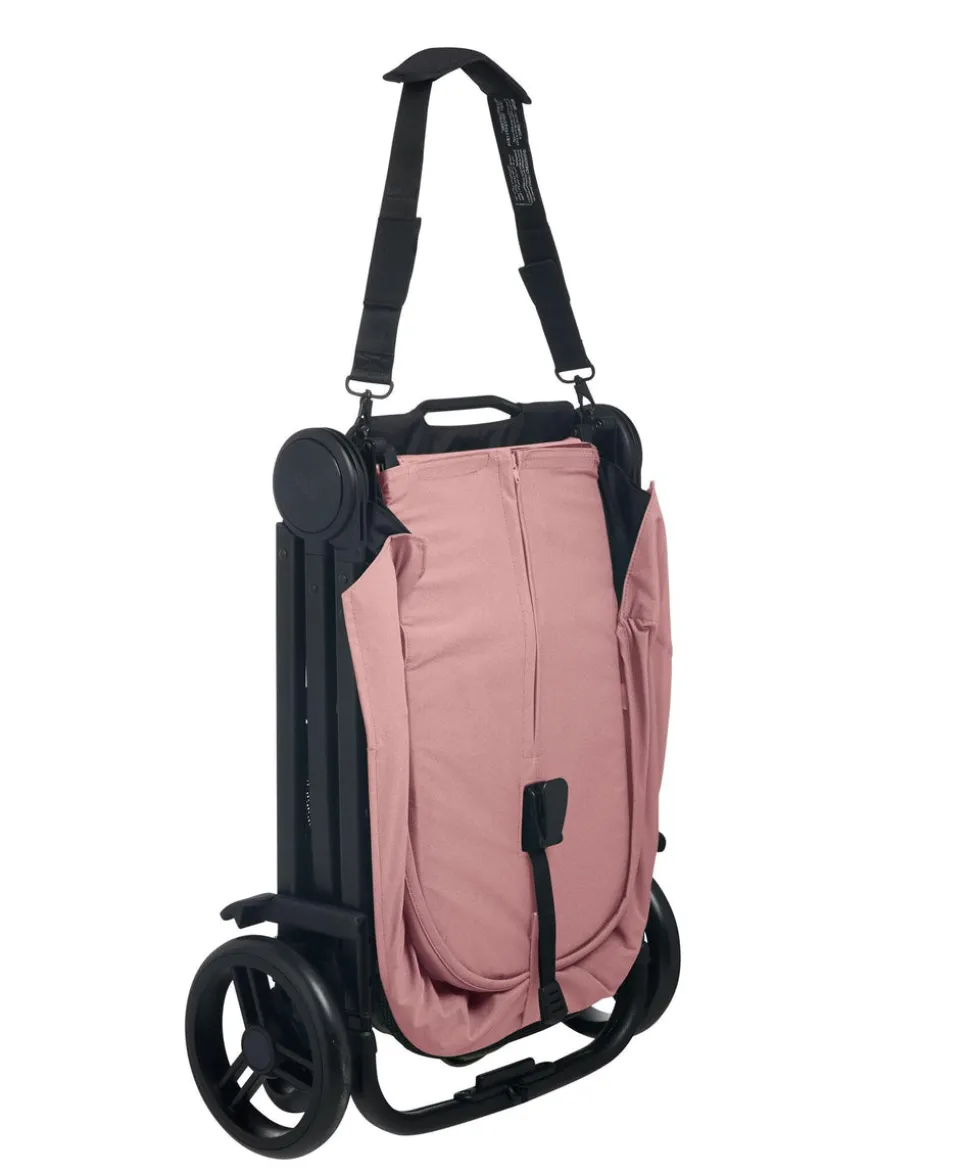 Libro Stroller Bundle with Quilted Memory Foam Liner (2 Piece)– Peony