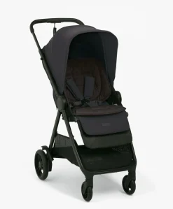 Libro Stroller Bundle with Quilted Memory Foam Liner (2 Piece)– Liquorice/Graphite