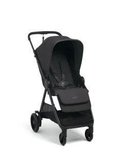 Libro Stroller Bundle with Quilted Memory Foam Liner (2 Piece)– Liquorice/Graphite