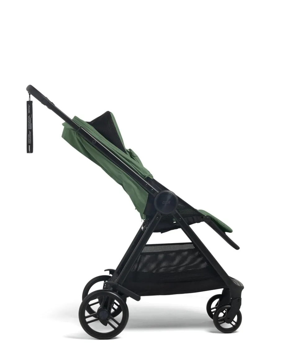 Libro Stroller Bundle with Quilted Memory Foam Liner (2 Piece)– Bay Green/Sage
