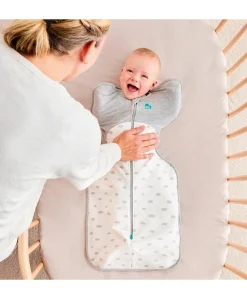 Love to Dream Sleep Machine and Swaddle Up™ Newborn/5-8.5lbs Bundle (1.5 Tog) - Mini Cloud White