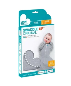 Love To Dream Swaddle Up™ Small/8 - 13lbs (1.0 Tog) - Grey