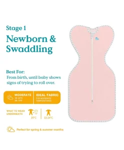 Love To Dream Swaddle Up™ Small/8 - 13lbs (1.0 Tog) - Pink