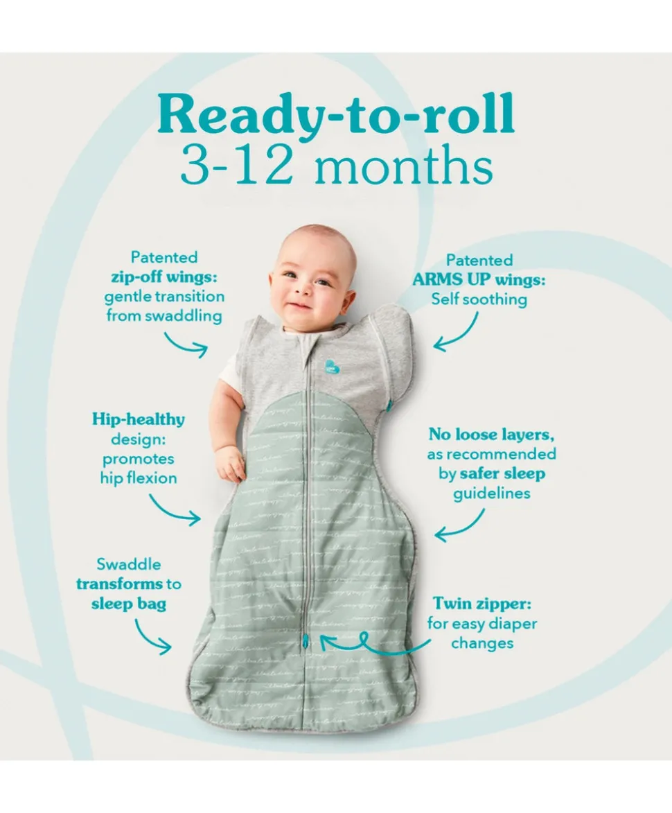 Love to Dream Swaddle Up™ Transition Bag Medium/13-19lbs (1.5 Tog) - Mini Cloud White