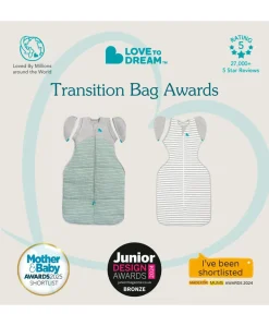 Love to Dream Swaddle Up™ Transition Bag Medium/13-19lbs (1.5 Tog) - Mini Cloud White
