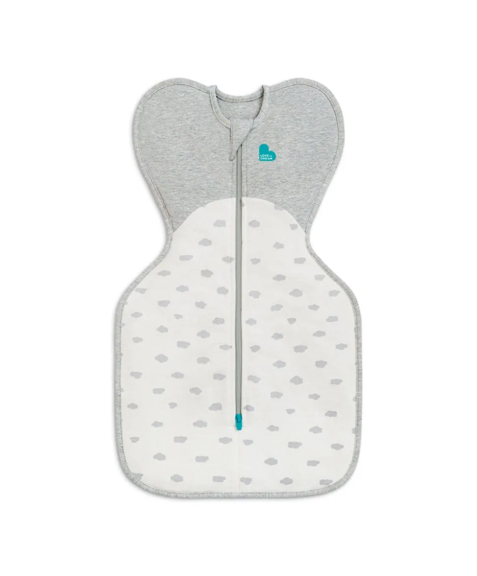 Love to Dream Swaddle Up™ Small/8 - 13lbs(1.5 Tog) - Mini Cloud White