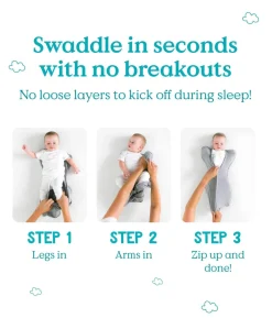 Love To Dream Swaddle Up™ Small/8-13lbs (1.0 Tog) - Dark Olive