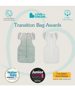 Love To Dream Swaddle Up™ Transition Bag Medium/13-19lbs (1.0 Tog) - Grey