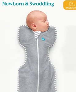 Love To Dream Swaddle Up™ Medium/13 - 19lbs (1.0 Tog) - Grey