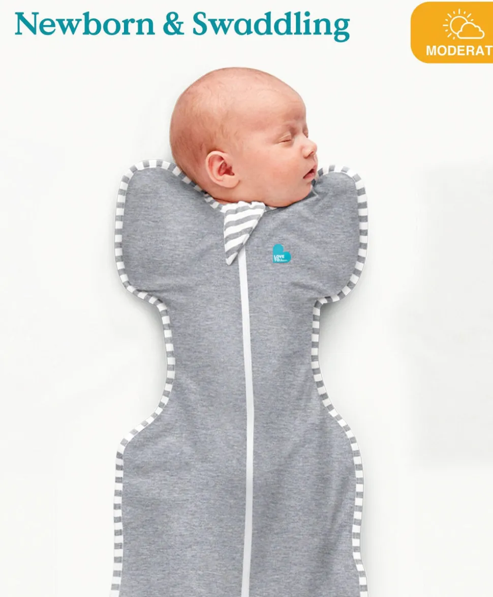 Love To Dream Swaddle Up™ Medium/13 - 19lbs (1.0 Tog) - Grey