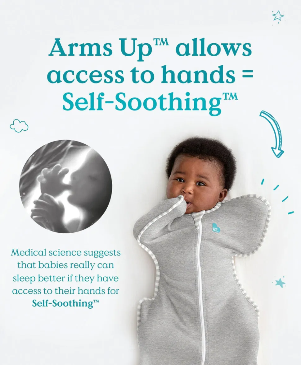 Love To Dream Swaddle Up™ Medium/13 - 19lbs (1.0 Tog) - Grey