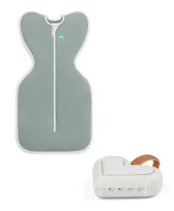 Love to Dream Swaddle Up™ and Sleep Machine Bundle Small/8-13lbs (1.0 Tog) - Dark Olive