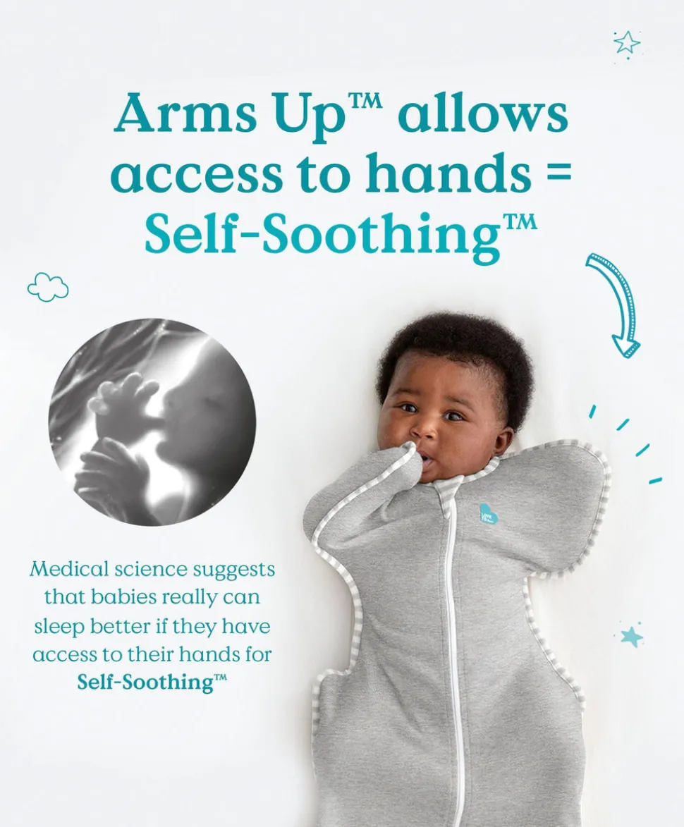 Love To Swaddle Up™ Small/8 - 13lbs (1.0 Tog) - Cloud Bunny