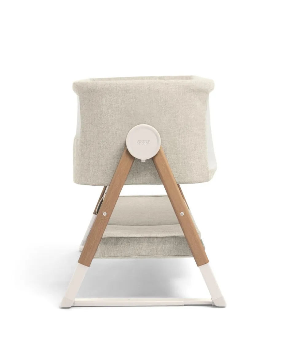 Lua Bedside Crib - Fawn