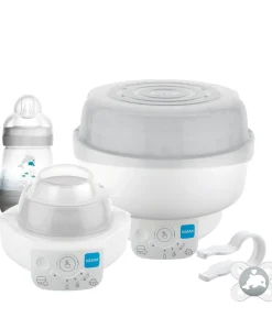 MAM Baby 6-in-1 Electric Steam Steriliser & Bottle Warmer - Grey