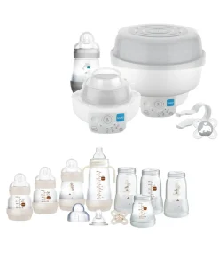 MAM Baby 6-in-1 Electric Steriliser & Small Bottle Starter Set Bundle
