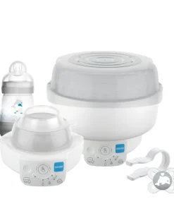 MAM Baby 6-in-1 Electric Steriliser & Small Bottle Starter Set Bundle