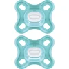 MAM Comfort Soothers 0-3m (2 Pack) - Turquoise