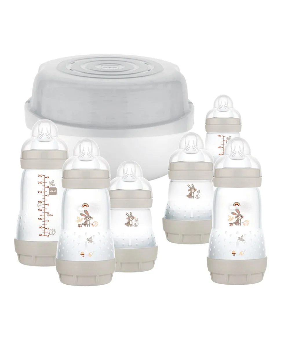 MAM Easy Start Bottle & Microwave Steriliser Set