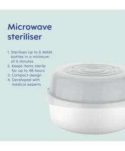 MAM Easy Start Bottle & Microwave Steriliser Set