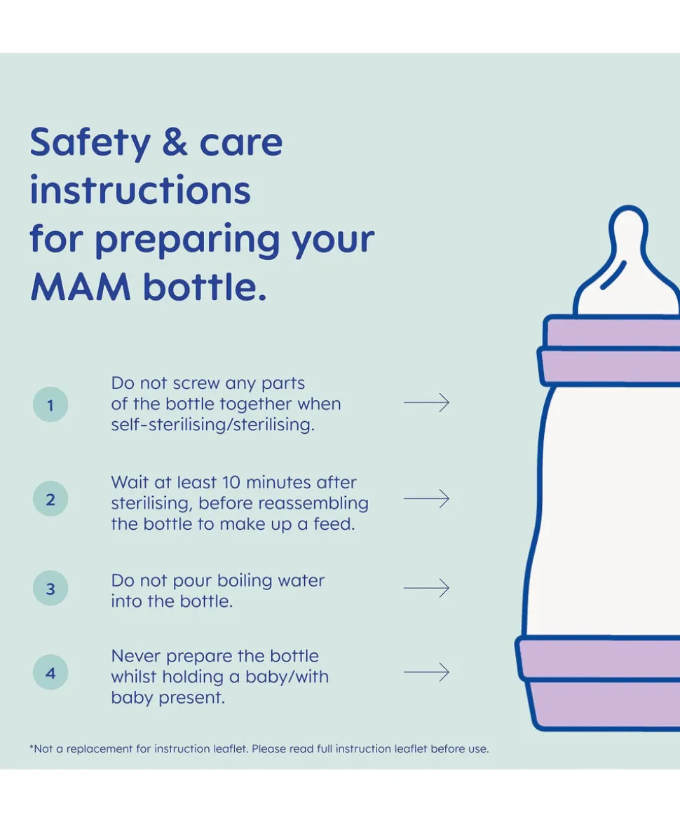 MAM Easy Start Bottle & Microwave Steriliser Set