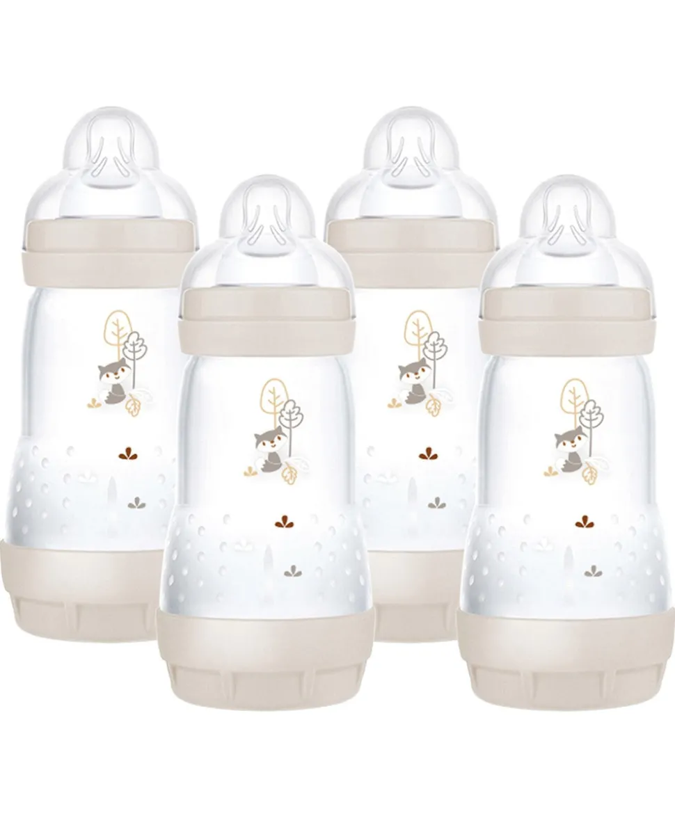 Mam Easy Start 260ml Bottle Set - Taupe (4 pack)