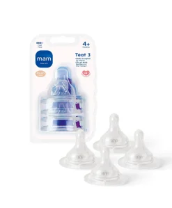 MAM Size 3 Bottle Teats (4 Pack)