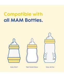 MAM Size 2 Bottle Teats (4 Pack)