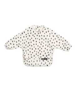 Mamas & Papas x Another Fox Long Sleeved Bibs (2 Pack) - Faces/Cheetah Spot