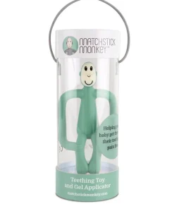 Matchstick Monkey Original Teething Toy in Mint Green