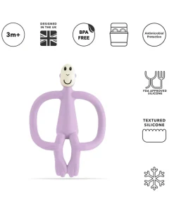 Matchstick Monkey Original Teething Toy - Olive Green