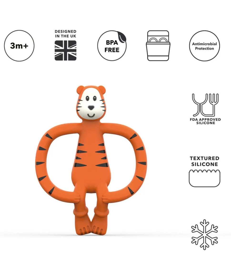 Matchstick Monkey Teddy Tiger Teether