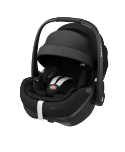 Maxi Cosi Fame Pushchair Bundle With Pebble 360 Pro 2 Car Seat & Base – Black with Black Wheels