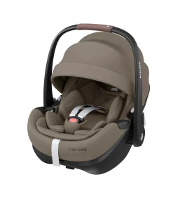 Maxi Cosi Fame Pushchair Bundle with Pebble 360 Pro² Car Seat (9 Pieces) - Truffle with Black Wheels
