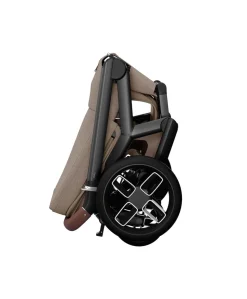 Maxi Cosi Fame Pushchair Bundle with Pebble 360 Pro² Car Seat (9 Pieces) - Truffle with Black Wheels