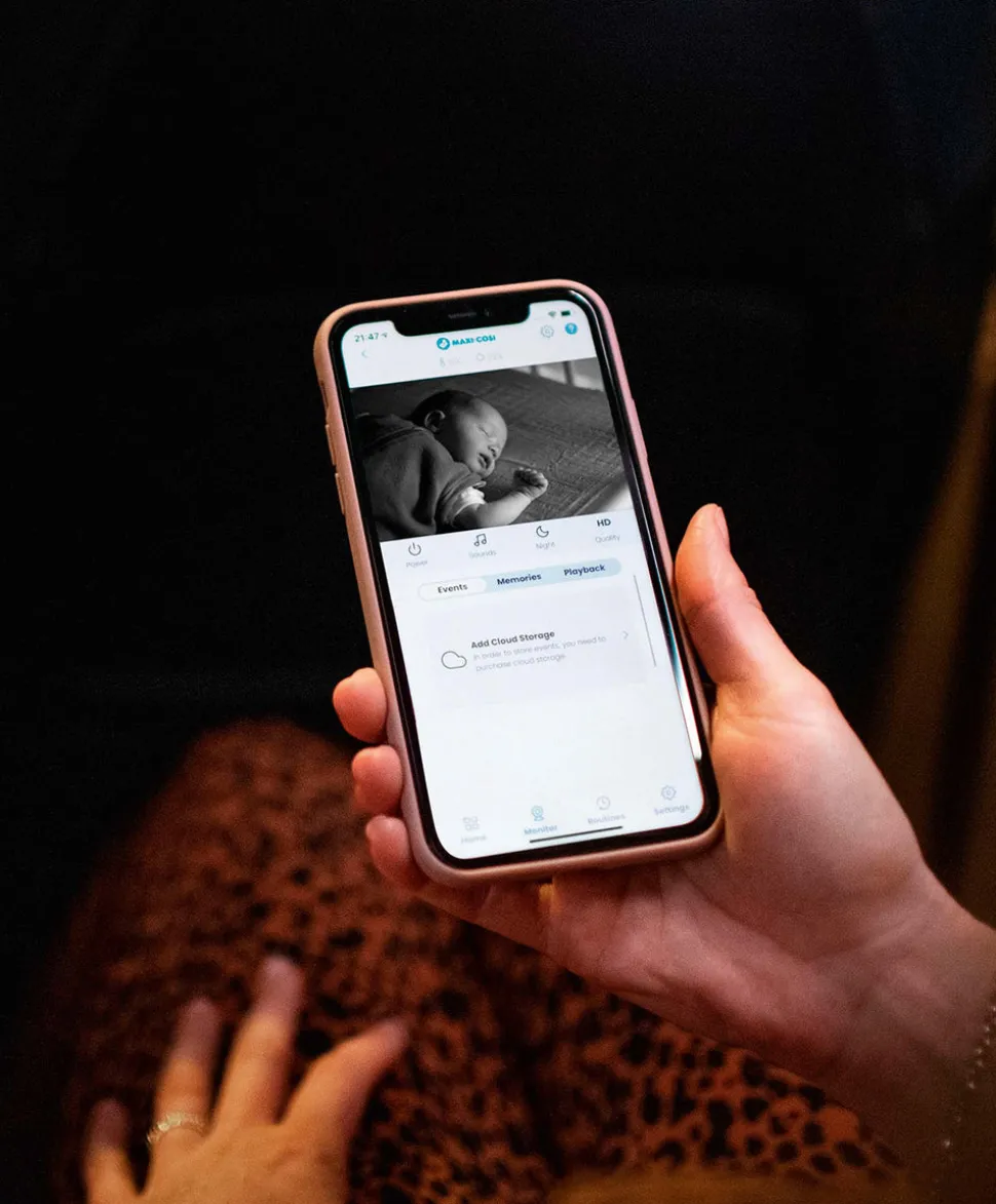 Maxi-Cosi Connected Home See Baby Monitor - White