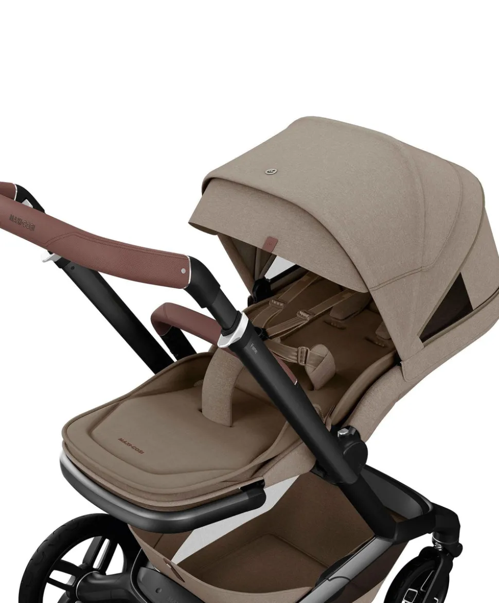 Maxi-Cosi Fame Pushchair – Twillic Truffle with Black Wheels