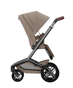 Maxi-Cosi Fame Pushchair & Carrycot - Truffle with Black Wheels